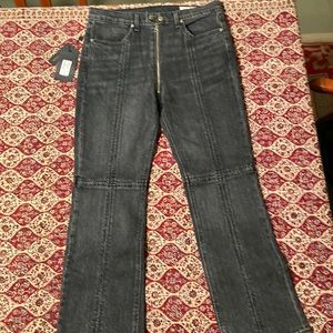 rag & bone 29 (27” inseam) New with tags Black Bain Iver Pant 11” rise